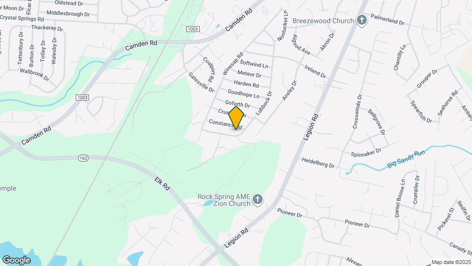 3550 Lubbock Dr Map and Location Details