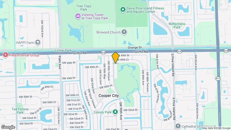 4914 SW 90th Ave Map and Location Details