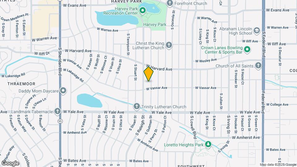 2583 S Quitman St Map and Location Details