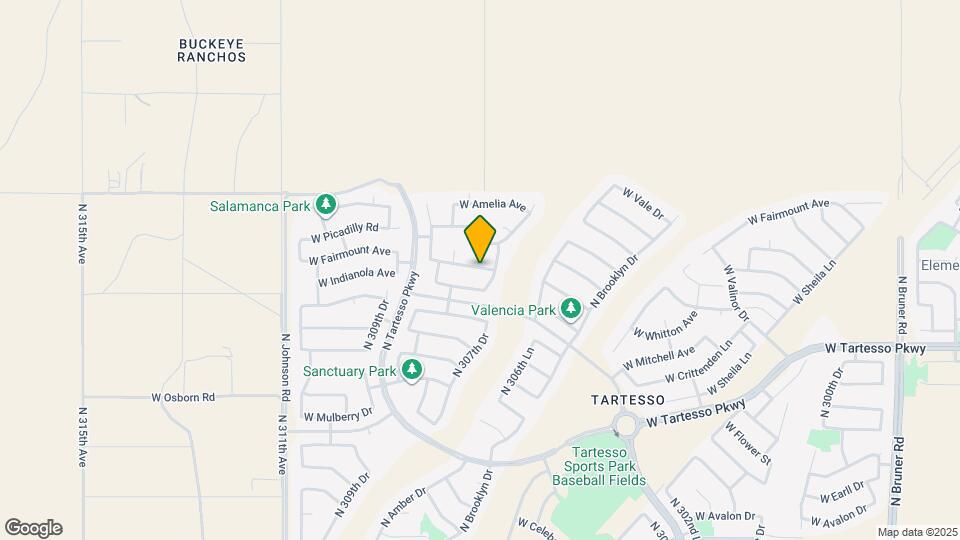 30709 W Indianola Ave Mapa y Detalles de la Ubicación