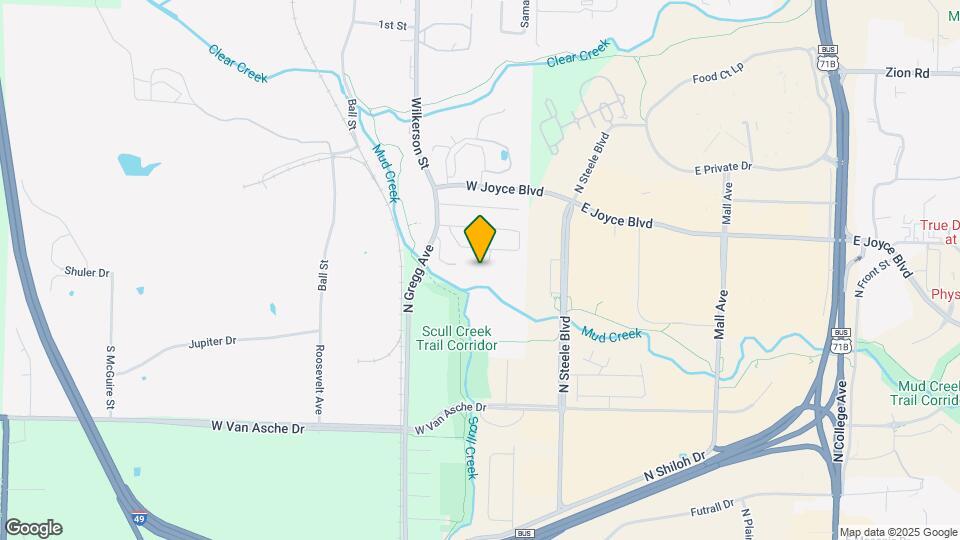 6761-6763 S Kathleen Cir Map and Location Details