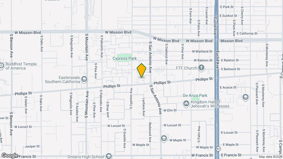 728 W Phillips St Map and Location Details