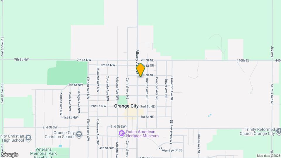 417 Albany Ave NE Map and Location Details