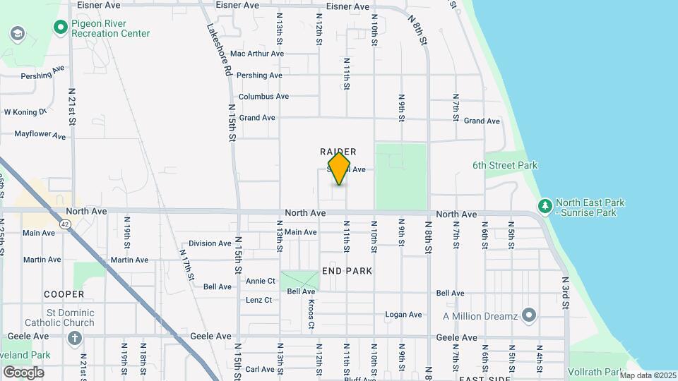 2732 N 11th St, Unit 4A Map and Location Details