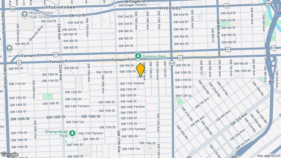 1424 SW 11th St Mapa y Detalles de la Ubicación