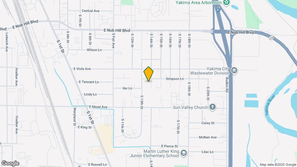 1618 S 14th St Mapa y Detalles de la Ubicación