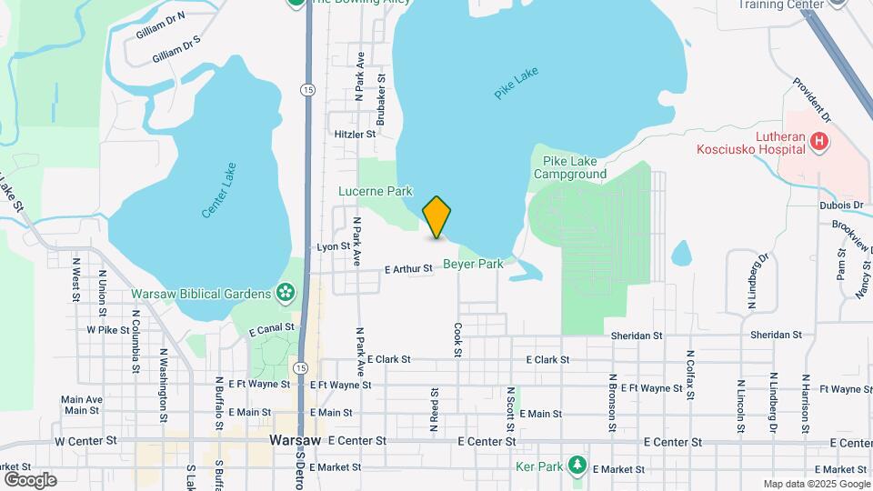 800 E Arthur St Map and Location Details