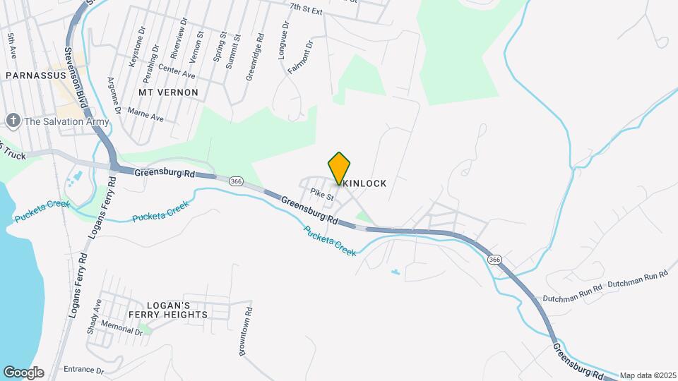 805 Pittsburgh St Map and Location Details