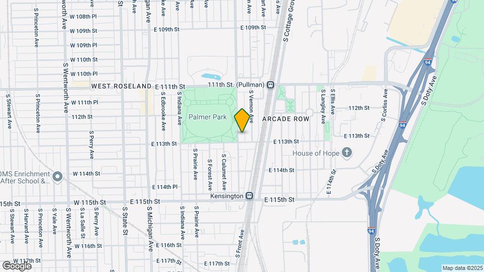 11247 S King Dr Mapa y Detalles de la Ubicación