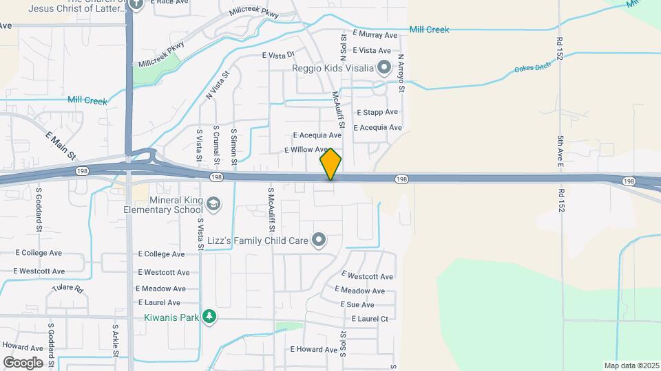 418 S Summit St Map and Location Details