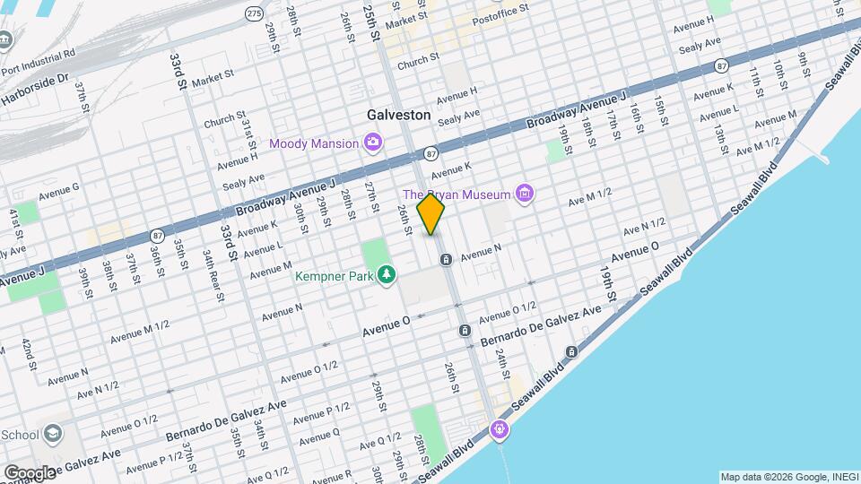 1323 25th St Map and Location Details