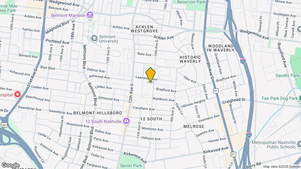 2209 10th Ave S Map and Location Details