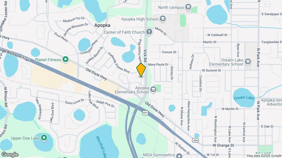 538 Climbing Ivy Ct Mapa y Detalles de la Ubicación