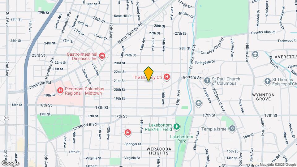 1438 21st St Map and Location Details