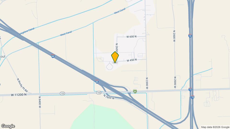 335 N 2650 W Map and Location Details