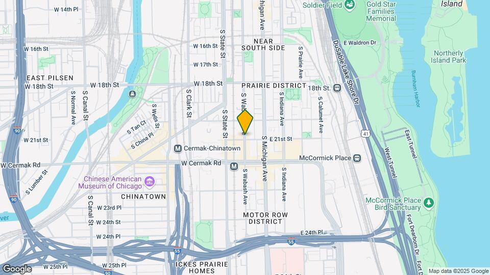 2099 S Wabash Ave Mapa y Detalles de la Ubicación