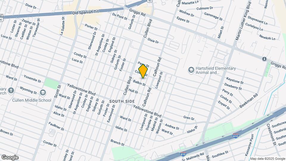 6423 New York St-Unit -B Map and Location Details
