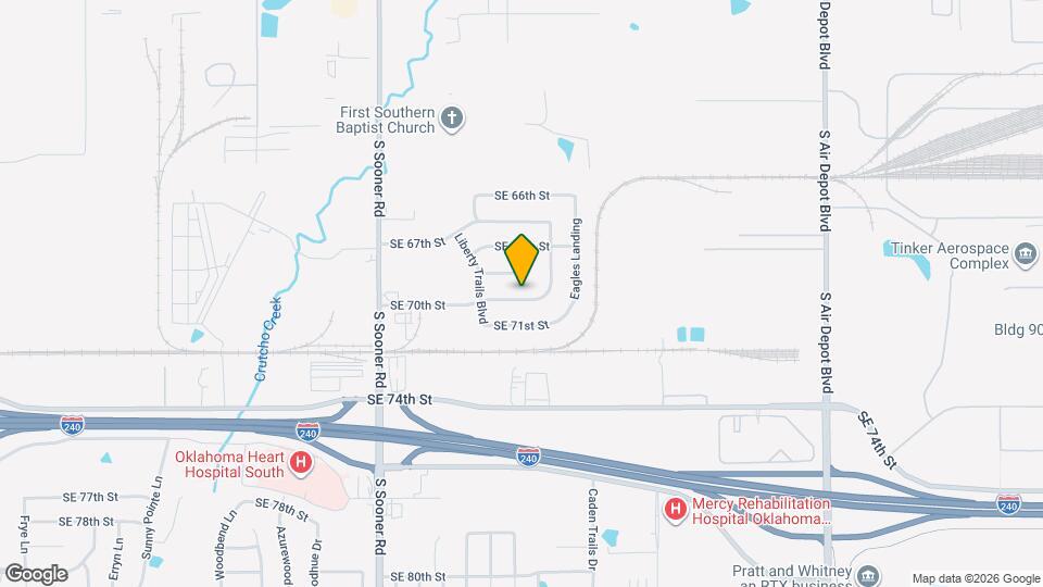 6005 SE 70th St Map and Location Details