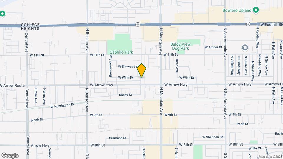 550 Silverwood Ave Map and Location Details