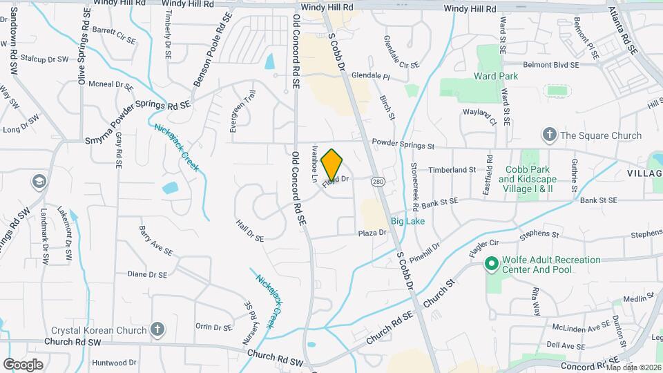 520 Floyd Dr Map and Location Details