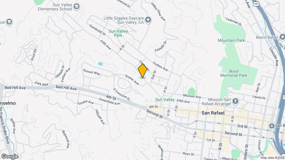 1927 5th Ave, Unit 1927 5th Ave Map and Location Details