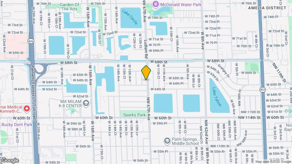 6464 W 12th Ave Map and Location Details