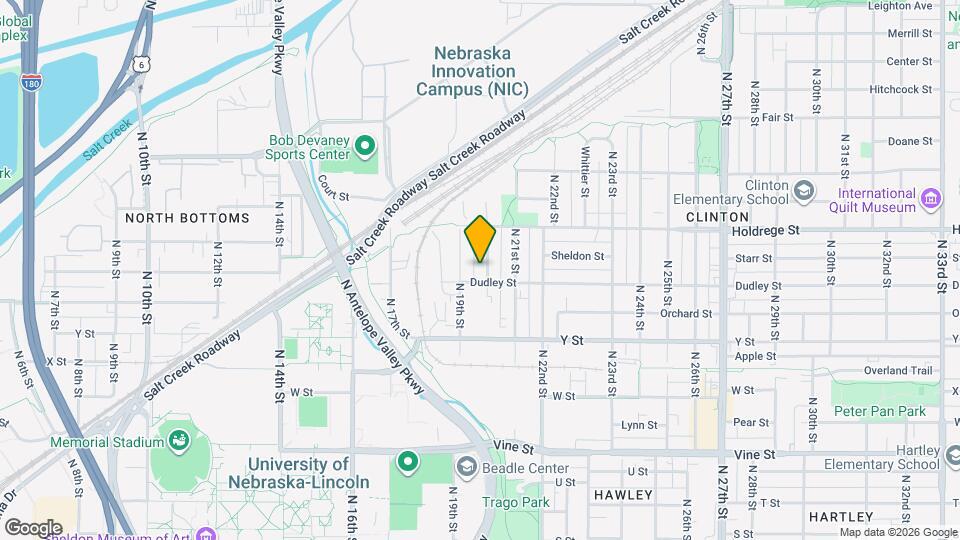 1313 N 20th St Mapa y Detalles de la Ubicación