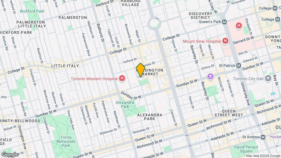 24 Denison Square, Unit SI ID1403813P Map and Location Details