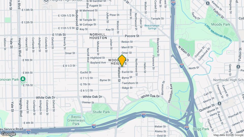 720 Woodland St Mapa y Detalles de la Ubicación