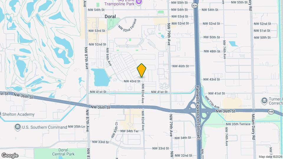 8225 NW 43rd St Map and Location Details