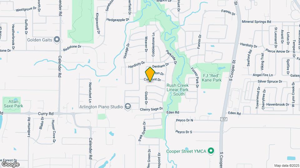 2319 Glenmoor Dr Map and Location Details