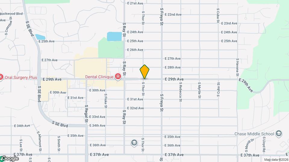 3404 E 29th Ave Map and Location Details