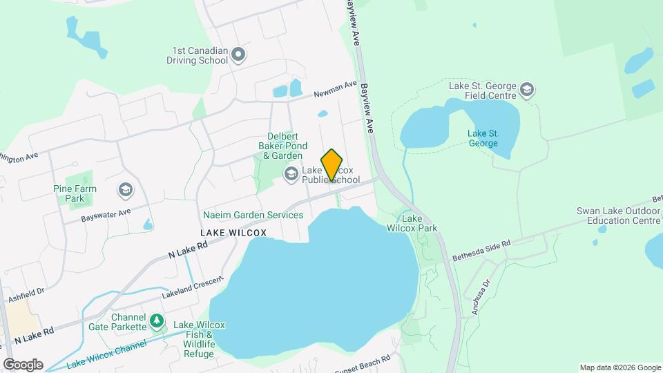 598 N Lake Rd Map and Location Details