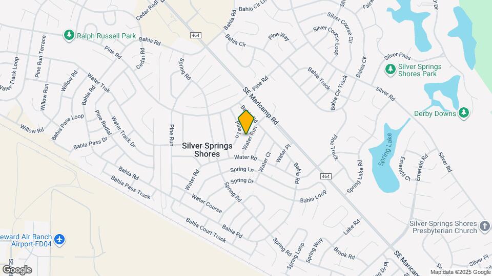 484 Water Run Map and Location Details