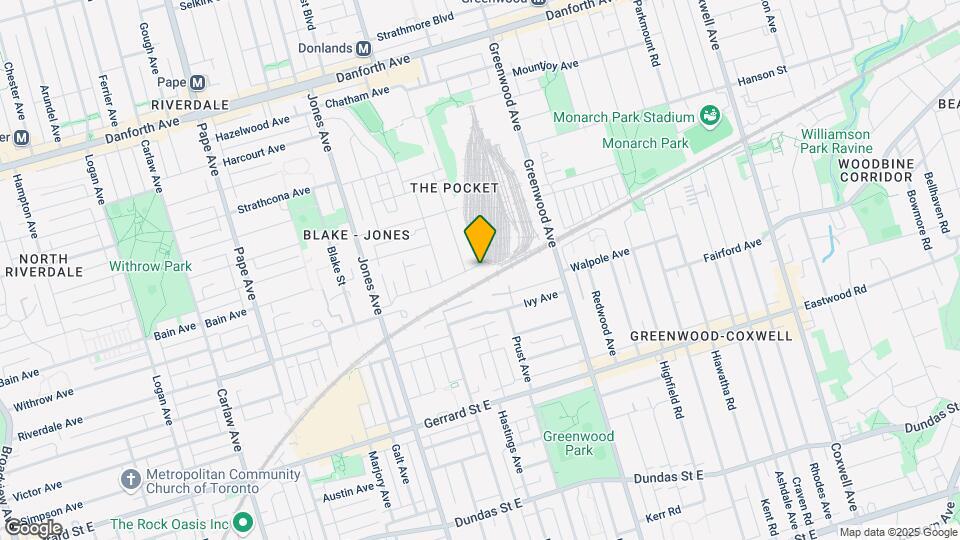 161 Boultbee Ave Map and Location Details