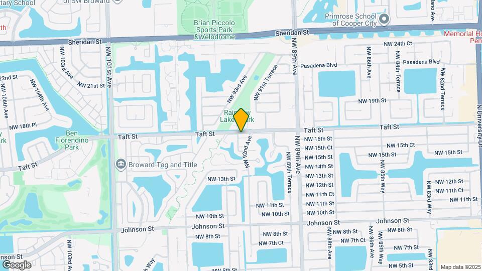 9265 NW 16th St Map and Location Details