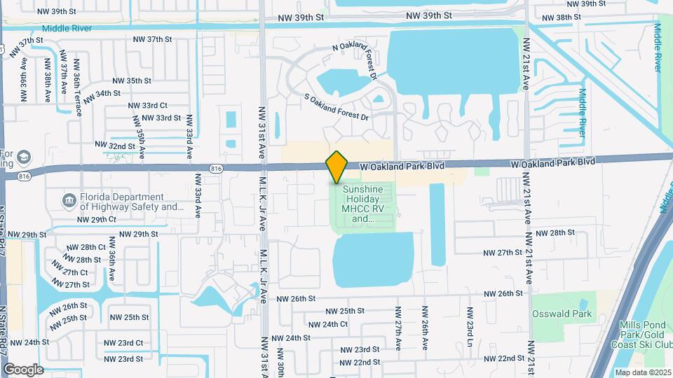 3020 NW 28th Ln-Unit -A Map and Location Details