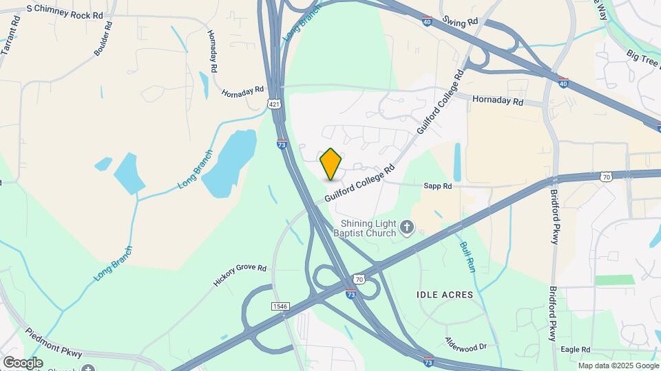 905 Hanahan Ct, Unit 3D Map and Location Details