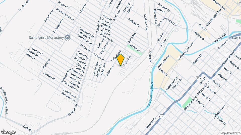 539 Back St Map and Location Details