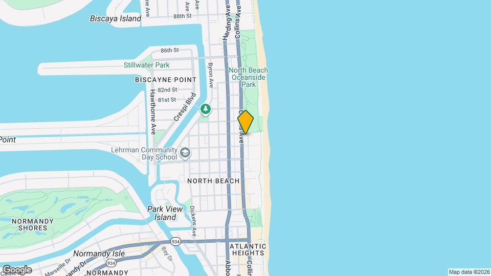 7830 Atlantic Way Map and Location Details