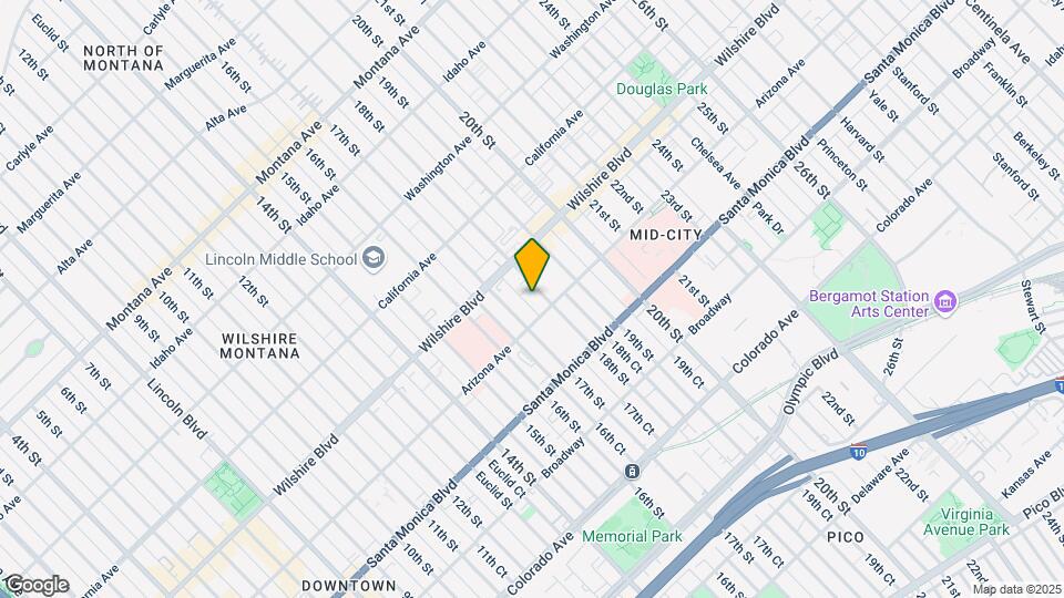 1238 18th St Map and Location Details