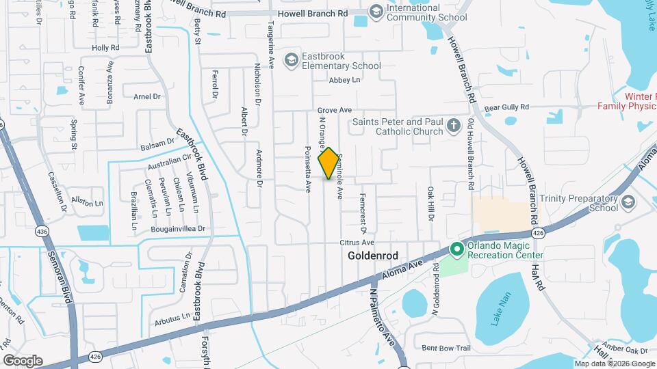 5171 N Orange Ave Map and Location Details