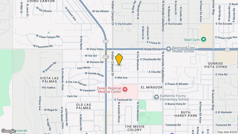 315 E Stevens Rd Map and Location Details