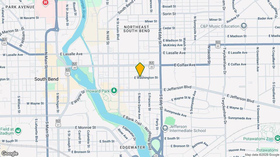 108 S Notre Dame Ave Map and Location Details