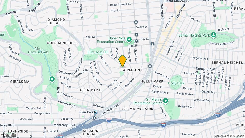 77 Miguel St, Unit Apartment D Map and Location Details