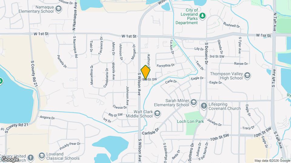 2718 5th St SW Map and Location Details