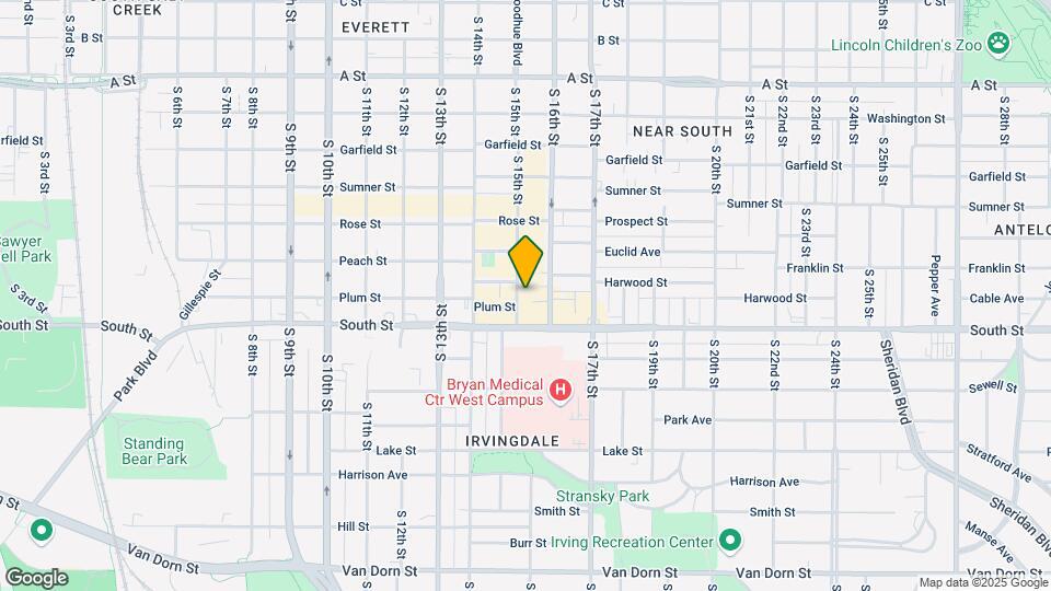 1950 S 15th St Mapa y Detalles de la Ubicación