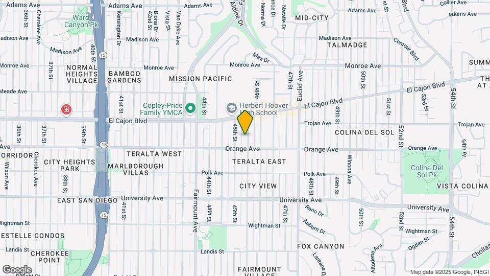 4232 Chamoune Ave Mapa y Detalles de la Ubicación