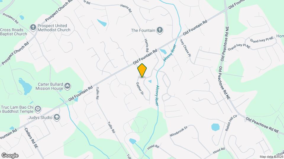968 Harvest Brook Dr NE Map and Location Details