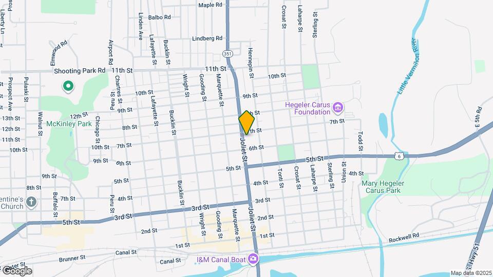 636 Joliet St Map and Location Details